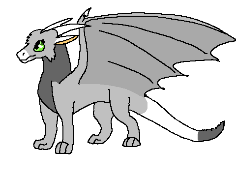 Moth'wing as a dragon