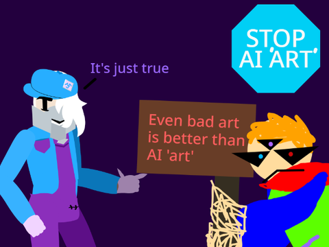 NO TO AI 'ART'