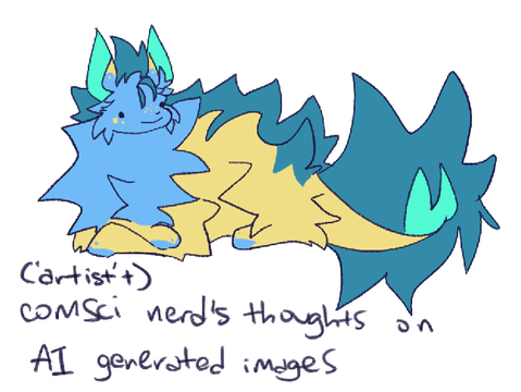 comsci nerd (+art doer) yaps about AI generated images and other usages