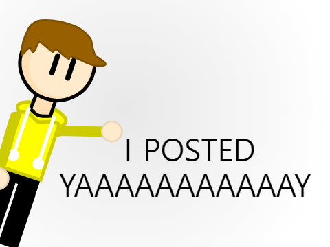 so i posted...