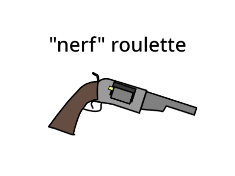 nerf roulette system