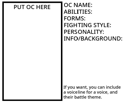 Adam's Tournament (Sign Up Sheet)
