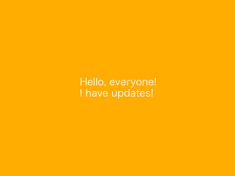 Updates! :3 