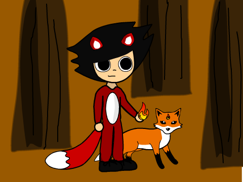 Were-fox By Pyrefox and Firekitty02
