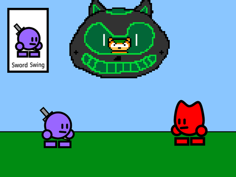 [RPG] Add yourself fighting a fire blob [1]