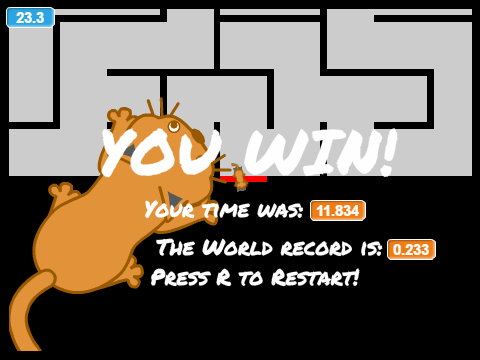 Simple Scrolling Maze Example