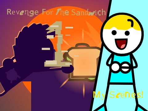 Scenes I animated for Revenge For The Sandwich 1