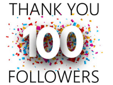 Thank You For 100 Followers