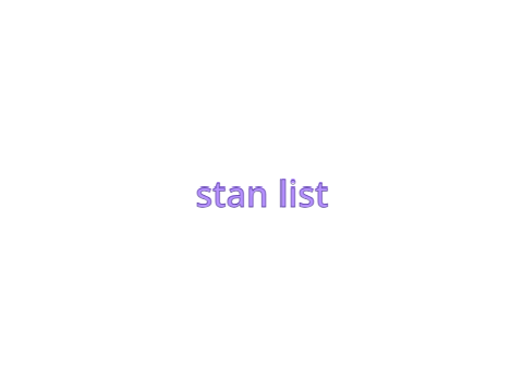 stan list