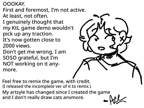 About my KtL game..