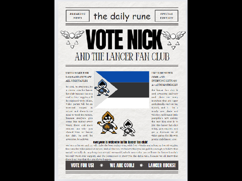 Lancer Fan Club Advert