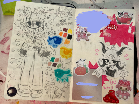 Mini sketchbook dump 