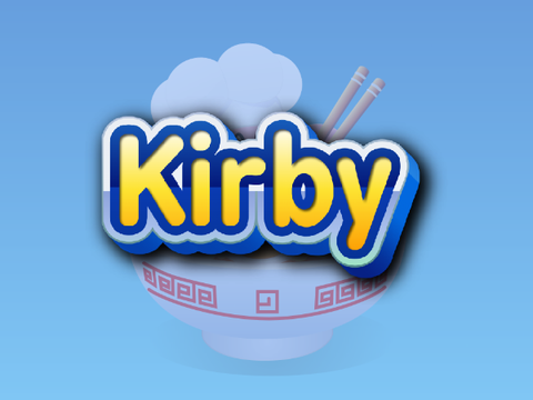 KIRBY Loves Ramen Vector Fan Art
