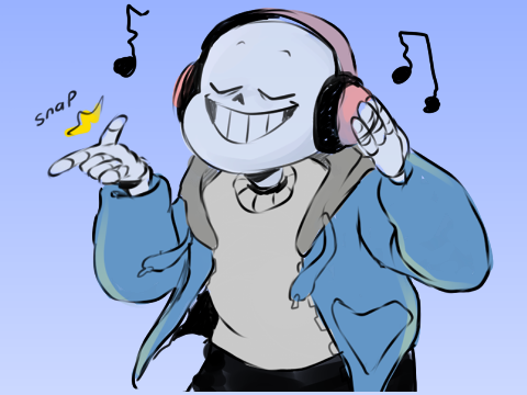 what is sans listening to? remix