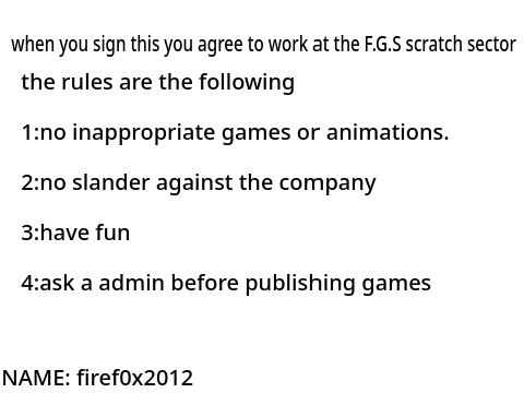 F.G.S signing signed