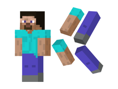 Steve Minecraft Vector