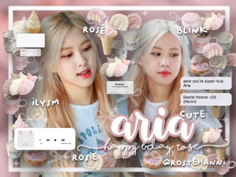 ㅤㅤ.ㅤ୨ㅤ/  happy bday Aria / ㅤᘏㅤ.