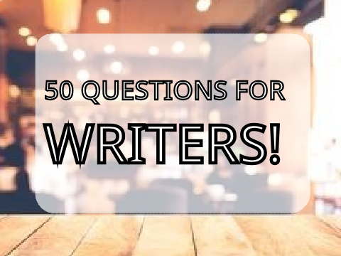 50 Questions For Writers remix