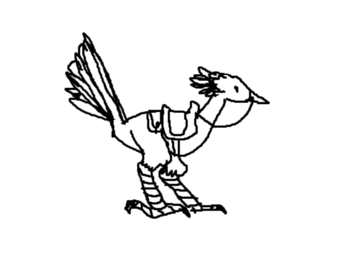 Runner Messenger Bird