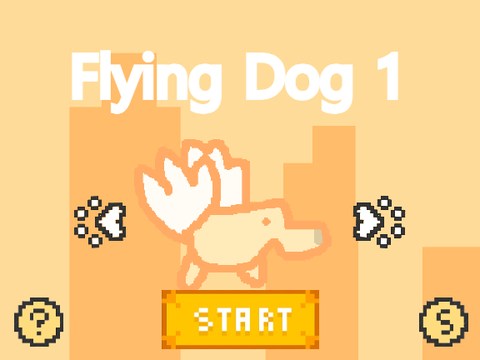Flying Dog 1 #All #Games #Flappy Bird #Jumping #GoodGame #Dog #JumpingDog #Game #Games