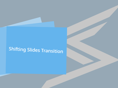 Edit Template - Shifting Slides Transition