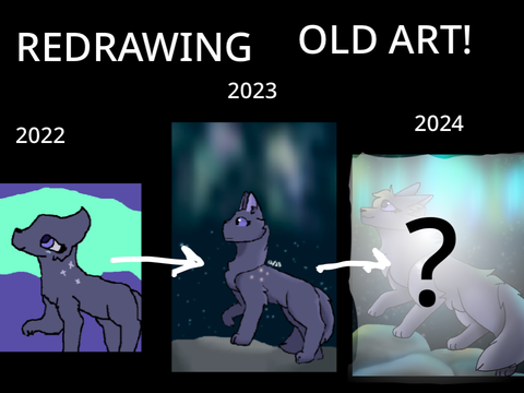 Redrawing Old Art! (Art dump thing)