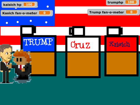 The battle of the republican canidates (glitchy :( )