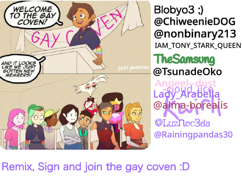 JOIN LE GAY COVEN remix remix remix