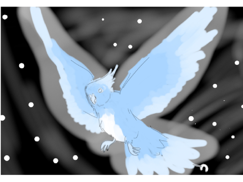 Wavy moon entery 