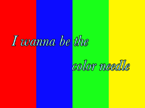 I wanna be the color needle(難易度未調整版)