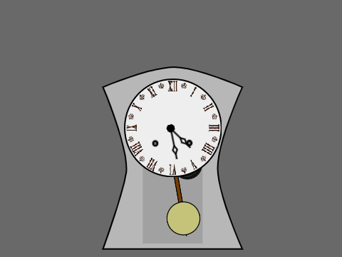 old mantel/wall clock
