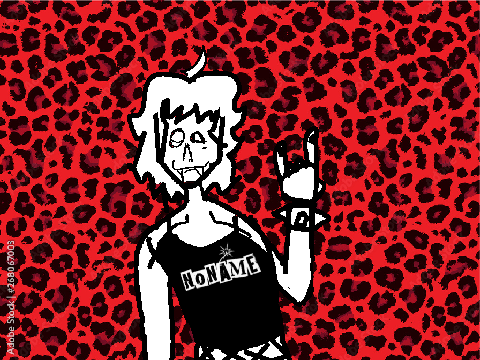 self portrait doodle
