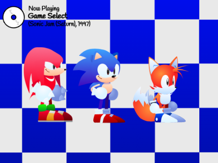 (SCQ)Sonic Tails and Knuckles models 