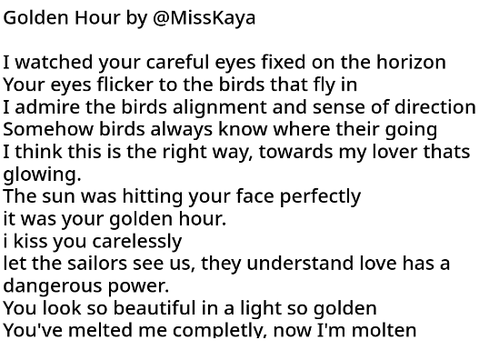 new poem