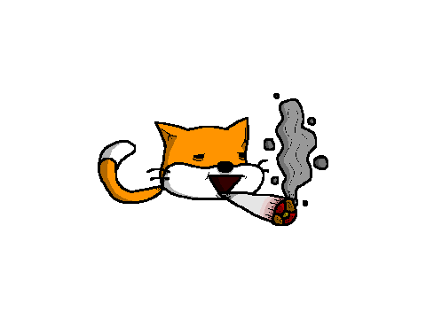 scratch cat smokin' that za