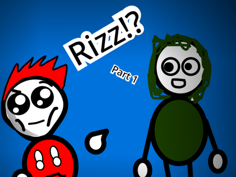 RIZZ!? Part 1 #funny #animation #gwiddy #idk #rizz