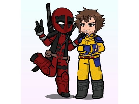 Deadpool/Wolverine desgins