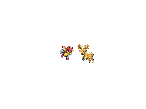 Stantler vs. Ledian ... gone horribly wrong!