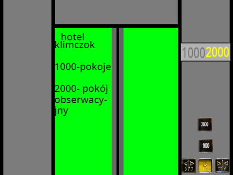 Hotel Klimczok Część 17 1892 KONE D - Series mod. by  2007 ZREMB Elevator.