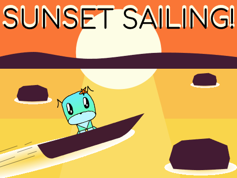 Sunset Sailing! ( -Schnauzers- 500+ Anything Contest) #games #mobile #art