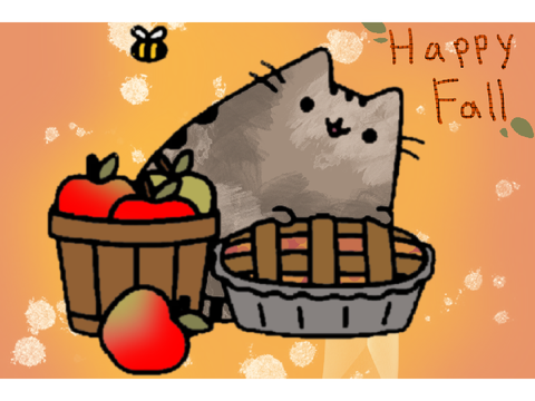 Pusheen Coloring Contest Entry
