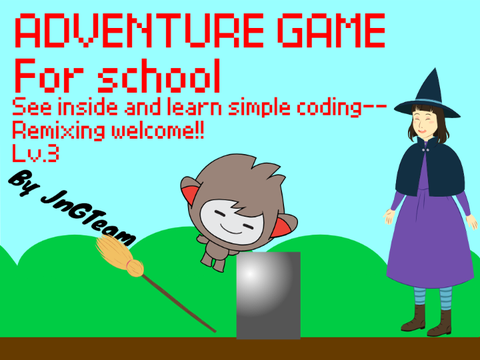 Adventure game for school LV.3