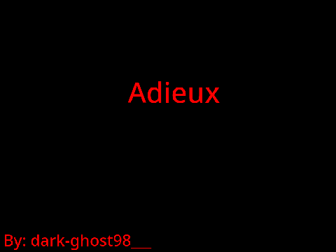 Adieux