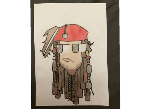 Captain Jack Sparrow Drawing