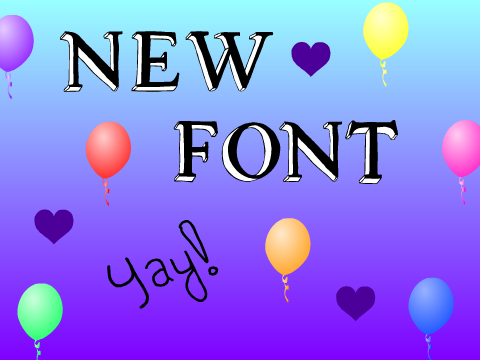 ♡Original Font♡
