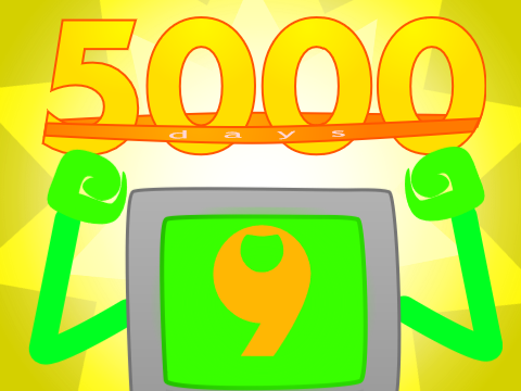 5000 days
