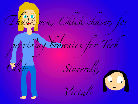 Thank You Chickchaser!