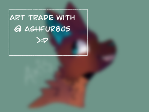 Art trade with @Ashfur805 ^^ 