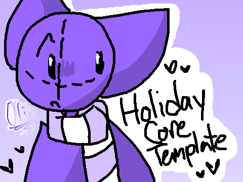 Holiday Core Animation Meme (Template)