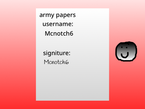join goose army papers